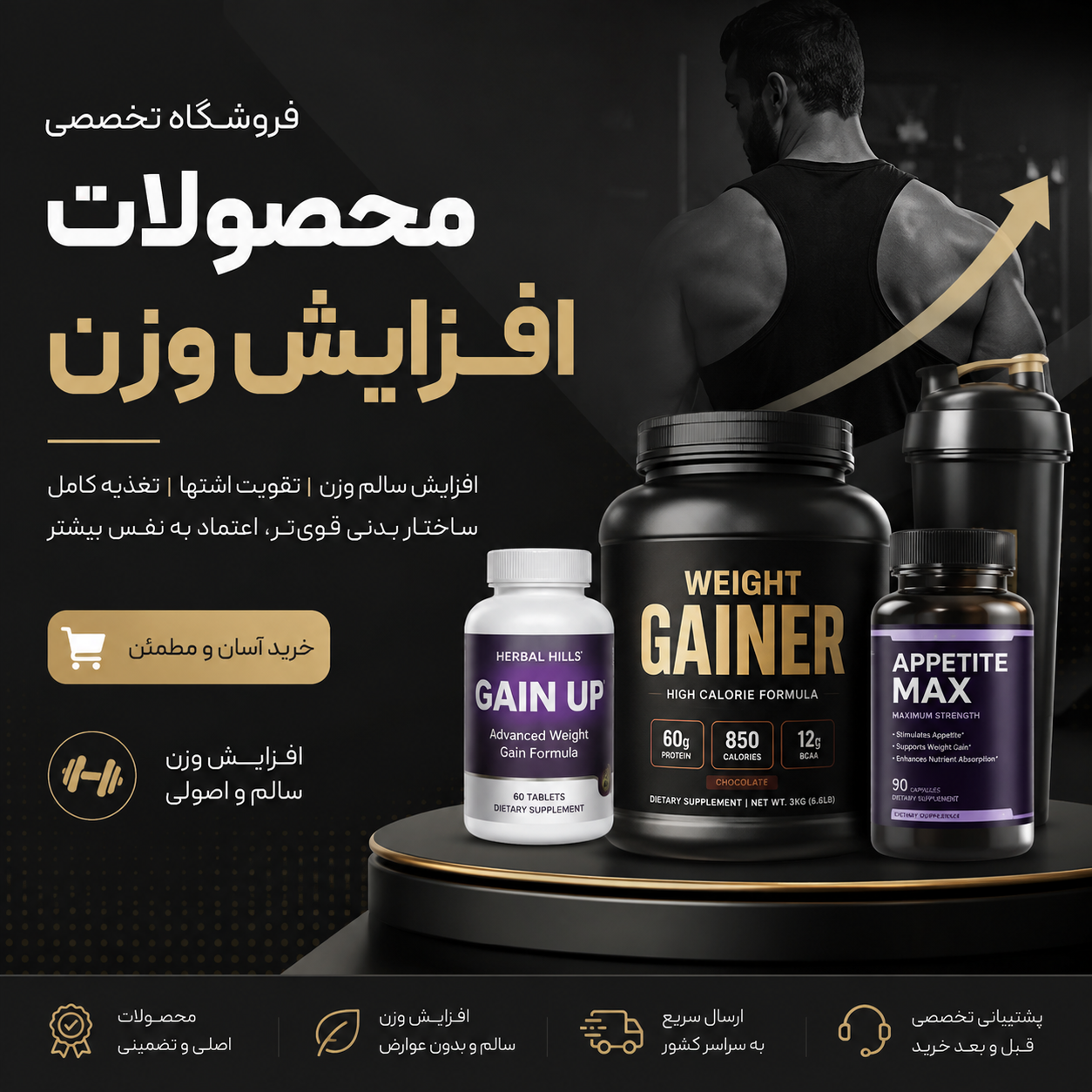 محصولات چاقی و افزایش وزن
